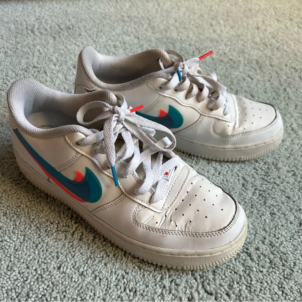 NIKE Air Force 1 LV8 KSA GS '3D Glasses' 2019 - Picture 7 of 13